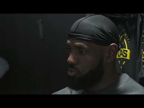 LeBron James PostGame Interview | Los Angeles Lakers vs Sacramento Kings