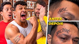 ELES FIZERAM AS TATUAGENS MAIS VERGONHOSAS DO MUNDO 😂 (ft. Renato Albani & Victor Sarro) 