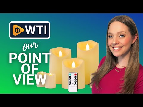 Flameless Candle Set - WTI product video review