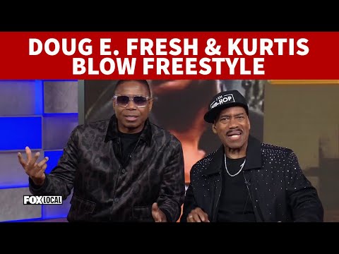 Doug E. Fresh, Kurtis Blow visit FOX 5 DC