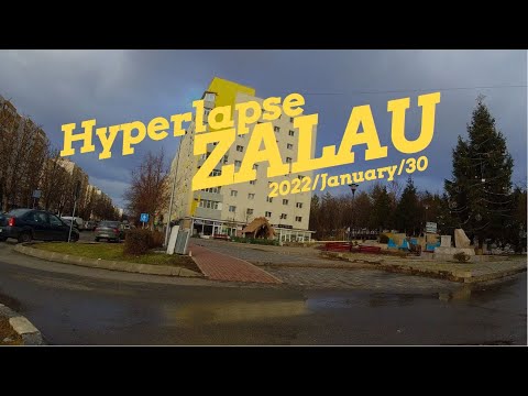 Zalau Hyperlapse (2022/January/30) 🎼 DJ Aligator feat. Daniel Kandi - The Perfect Match