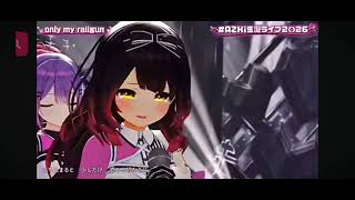 Only My Railgun - Azki,Irys,Roboco & Towa (Azki's 3D Live Birthday 2026) ❤🎉
