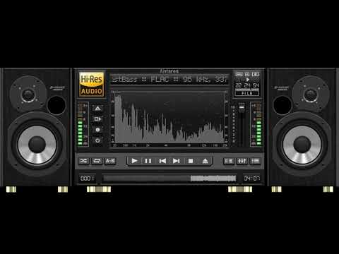 AIMP test - Antares HiRes - Test Guitar Bass Sound with Spectrum Analyzer