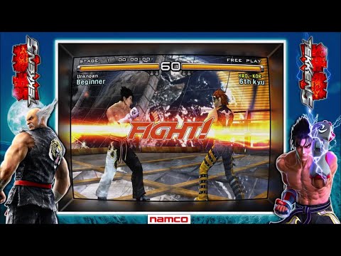 Tekken 5 themed bezels using the Mega Bezel Reflection Shader
