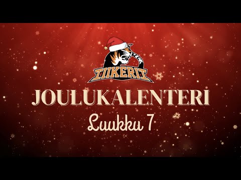Koita olla nauramatta - Kiekko-Tiikerit -joulukalenteri 2022 - Luukku 7
