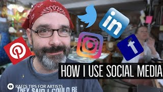 Social Media To Show And Sell Art - Tips For Artists