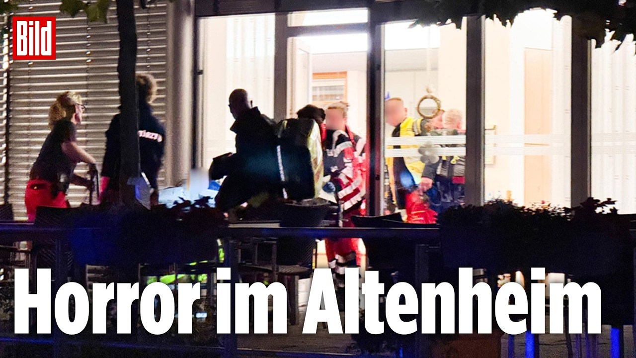 AMOKLAUF IN OLFEN! 72-Jähriger sticht in Seniorenheim um sich: Frau (86) getötet