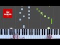 Bagatelle in C / ABRSM Piano Grade 4 2019 & 2020, A:1 / Synthesia 'live keys' tutorial