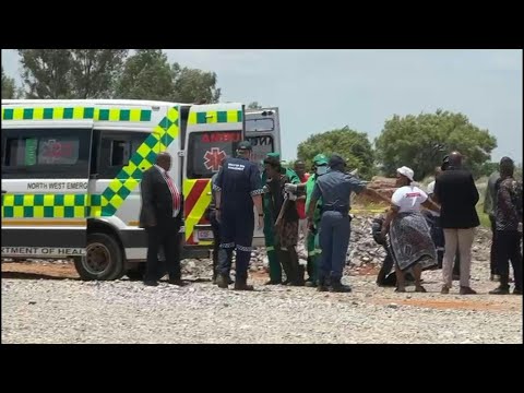 Video Thumbnail: Dozens rescued, bodies pulled from South Africa mining pit | AFP