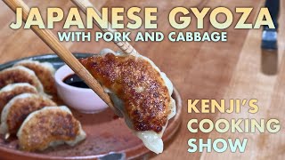 My Favorite Japanese Gyoza Dumplings | Kenji's Cooking Show
