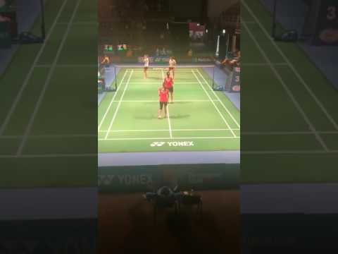 Gronya Somerville & setyana mapasa / Australia up against a Hong Kong pair now in the women's double