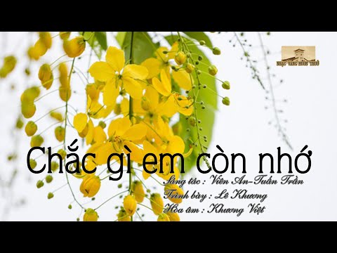 Chắc gì em còn nhớ - Lê Khương