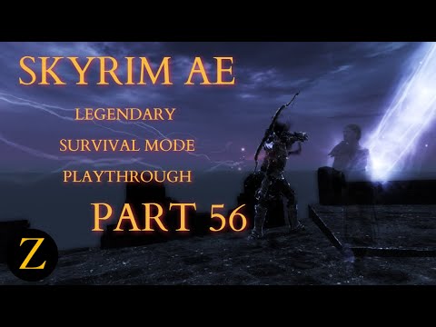 Skyrim Anniversary Edition / Legendary Difficulty Survival Mode Part 56 - Keepers Catching Daggers