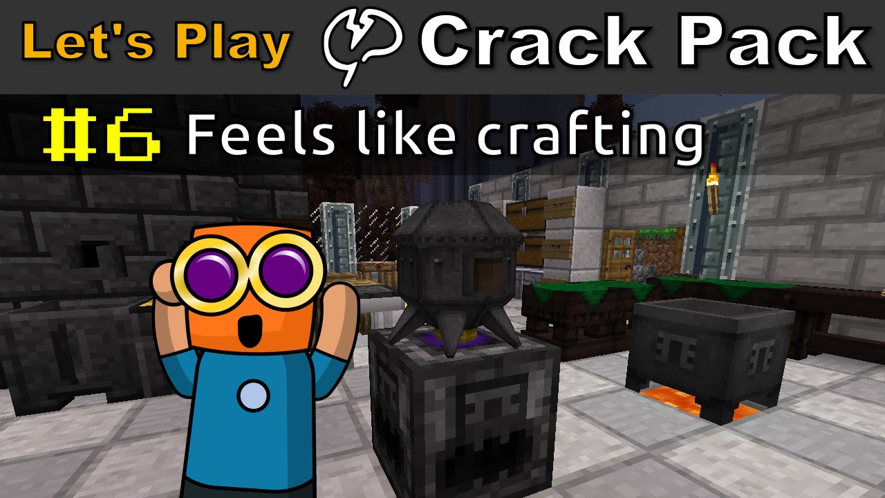 Minecraft - CrackPack #6 | Feels like crafting