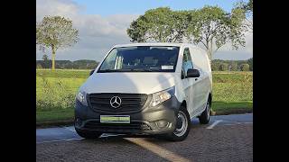 Dod&aacute;vkov&yacute; minivan Mercedes-Benz VITO 110 L2 Airco Euro6 BPM-Vrij Achterdeuren 95Pk Navi 3-Zits! | Obr&aacute;zek 4 - Autoline