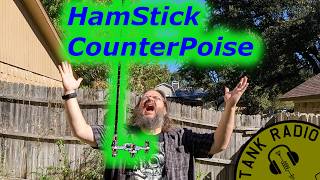 Building Counterpoise for Hamstick Antennas for Portable Non-Intrusive antenna system