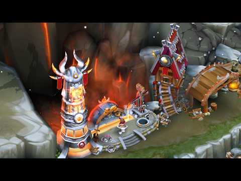 Maxed Great Forge and Edge Academy | Dragons Rise of Berk