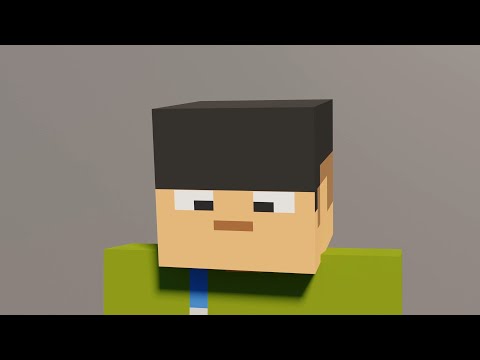 [Blender] Minecraft 2D Face Rig Test (Proof of Concept)