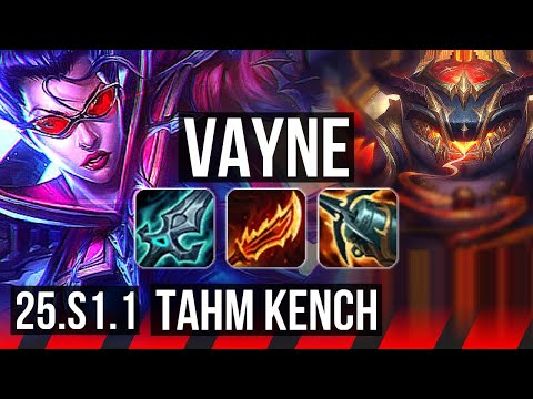 VAYNE vs TAHM KENCH (TOP) | BR Grandmaster | 25.S1.1