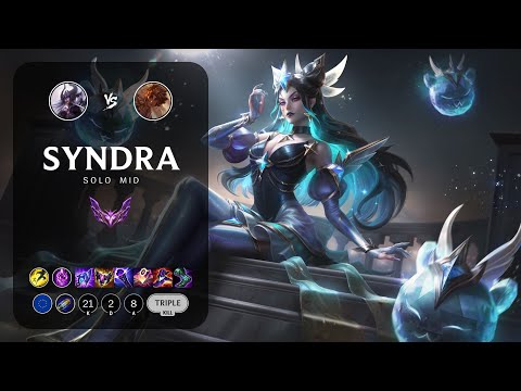 Syndra Mid vs Taliyah - EUW Master Patch 13.15