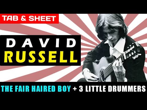 The Fair Haired Boy and Three Little Drummers (Arr: David Russell) | Guitar Tab, Sheet Music & MIDI