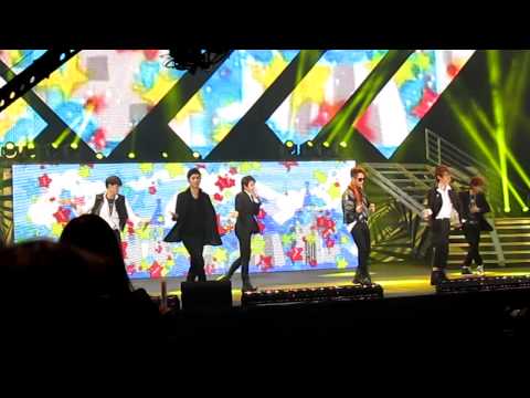 121110 BEAST 비스트 - Beautiful @ SBS Super Concert in America