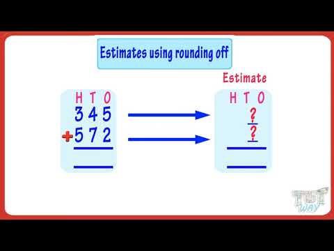 Estimating Adding and Subtracting Problems | Math | Grade-4,5 | TutWay |