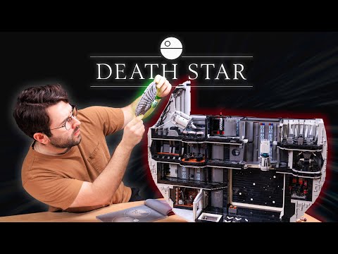 Building the Death Star in 8 minutes! LEGO Star Wars Set Timelapse