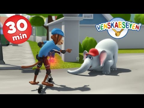 3 episoder Venskabsbyen - 30 minutters afspilningstid!