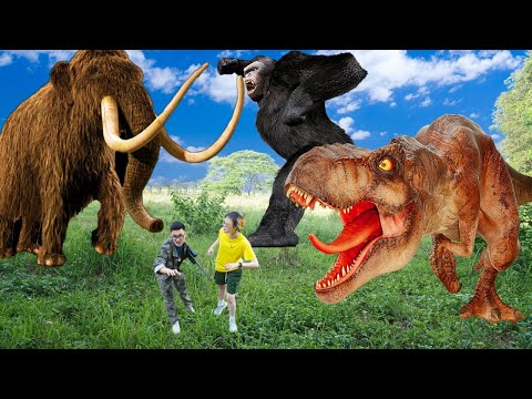 Best Realistic Dinosaur Chase Short Films | Jurassic Park Inspired | Luck Dino D