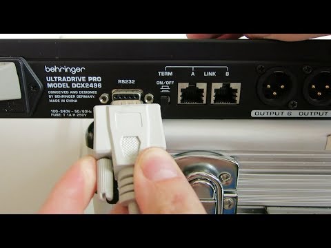 AUDIO SYSTEM PROCESSORS COURSE - ULTRADRIVE PRO DCX2496 - 1. RS-232 REMOTE CONTROL