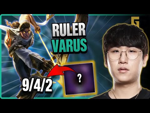 GEN Ruler BOTTOM Varus vs Ezreal | 15.5