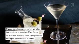 Celebrity chef brings Venetian bar to historic Portland Hotel