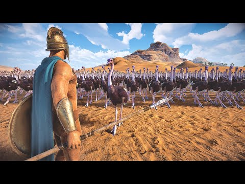 50,000 Spartans vs 10 Lines of Melee Units - UEBS 2