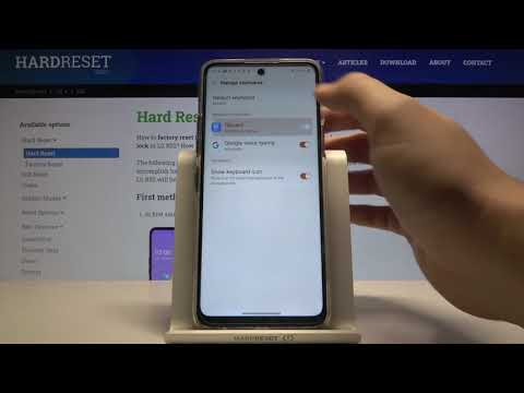 LG K52 Keyboard Settings - Enable Text Correction Option