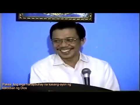 Bro. Eli Soriano Bible Study (Aral sa paghahanapbuhay)