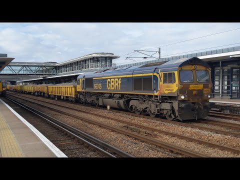 GBRf 66745 at Ashford International