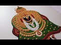Devi Rangoli for Navratri | तुळजाभवानी देवी रांगोळी | Dussehra Special Rangoli