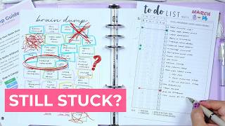 After a Brain Dump, Do This Next (Stop Feeling Stuck)