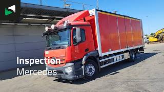Mercedes-Benz Antos 1827 4X2 Full Air suspension 2000kg Ladebordwand Automatic Koffer-LKW | Bild 4 - Autoline
