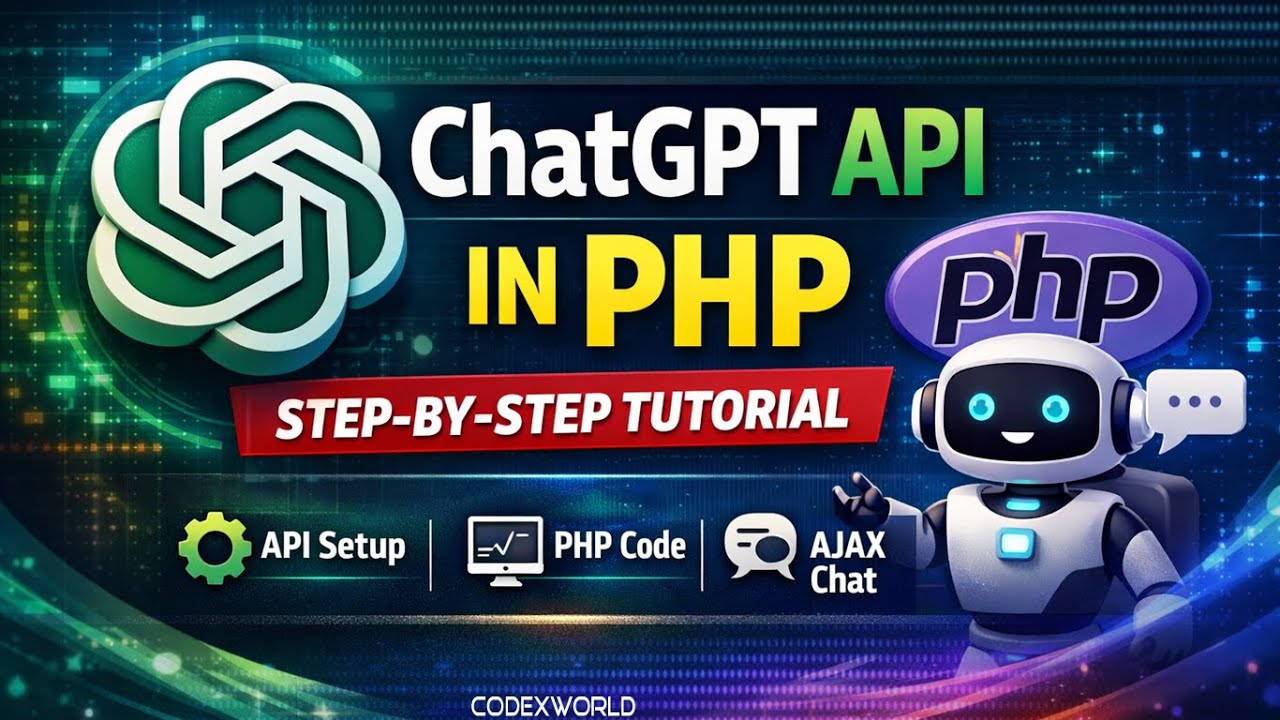 ChatGPT API Integration in PHP | OpenAI Chat API Step-by-Step Tutorial