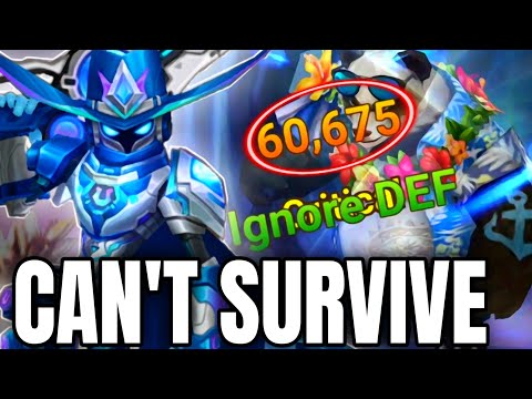 Nobody can Survive his Brutal One-Shots!! - Summoners War
