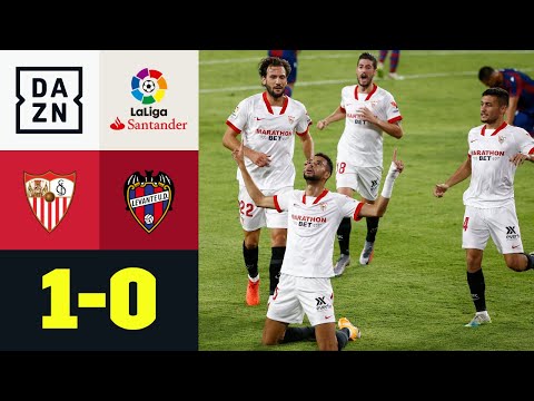 Heiße Nachspielzeit! Lopetegui fliegt - En Nesyri trifft spät: Sevilla - Levante 1:0 | LaLiga | DAZN
