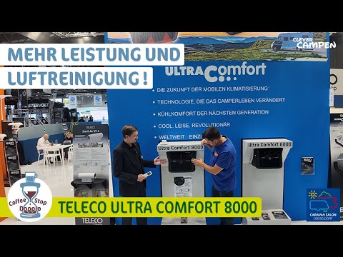 Teleco Ultra Comfort 8000 - Starke Klimaanlage im Fahrerhaus verbaut - Jetzt auch mit Luftreinigung!