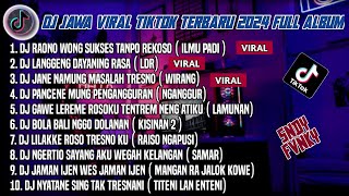 Download lagu DJ JAWA RAONO WONG SUKSES TANPO REKOSO || DJ ILMU PADI FULL ALBUM VIRAL TIKTOK TERBARU 2024 mp3 Download lagu DJ JAWA RAONO WONG SUKSES TANPO REKOSO || DJ ILMU PADI FULL ALBUM VIRAL TIKTOK TERBARU 2024 mp3