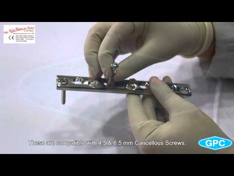 4.5mm DCP Broad Plates, Dynamic Compression Plates Manufacturer