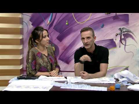Mulher.com 25/03/2015 Marcelo Darghan - Aplique de tecido com bordado Parte 2/2