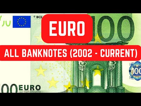 Banknotes All Euro ( 2002 - Current ) | Europe Banknotes | Euro Currency | Euro Banknotes Collection