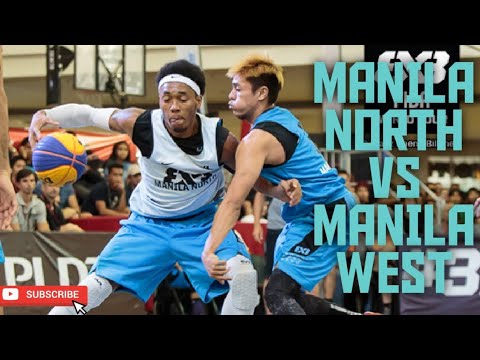 MANILA NORTH VS MANILA WEST HIGHLIGHTS 2015FIBA3X3WT