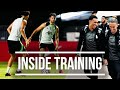 Inside Training: Liverpool land and train in Singapore | Crossbar challenge, rondos & more